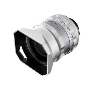 DZO Optics Objektív Thypoch Full-frame pre fotografie Simera 28 mm f/1,4 pre bajonet Leica M_ (zaostrovacia klapka) Typ ii_strieborný 43411