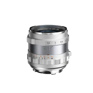 DZO Optics Objektív Thypoch Full-frame pre fotografie Simera 50 mm f/1,4 pre bajonet Leica M - strieborný 43410