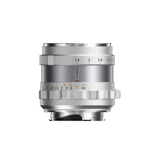DZO Optics Objektív Thypoch Full-frame pre fotografie Simera 50 mm f/1,4 pre bajonet Leica M - strieborný 43410
