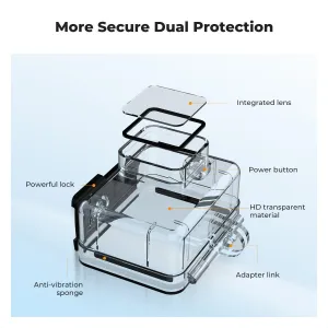 K&F Concept Vodotesné puzdro K&F pre GoPro Hero 13 čierne 41573