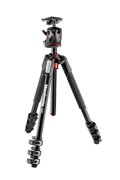 Manfrotto 190 Hliníkový 4-dielny statív s XPRO 44785