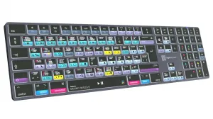 LogicKeyboard Bezdrôtová podsvietená klávesnica DaVinci Resolve TITAN – Mac UK slovenčina 33590