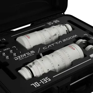 DZO Optics DZOFILM Catta Zoom 35-80/70-135 mm (E_White_Case_2ks) 44444