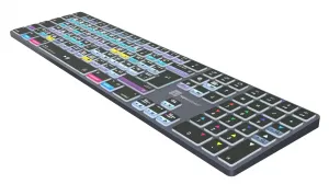 LogicKeyboard Bezdrôtová podsvietená klávesnica DaVinci Resolve TITAN – Mac UK slovenčina 33590