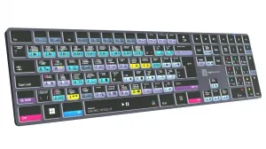 LogicKeyboard Bezdrôtová podsvietená klávesnica DaVinci Resolve TITAN – Windows UK angličtina 42458