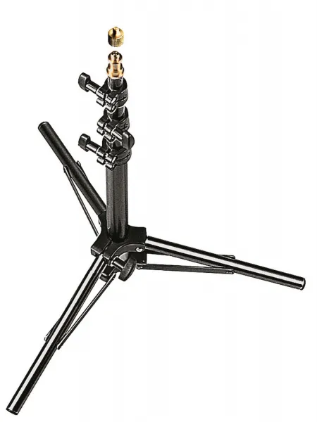 Manfrotto Nízky čierny hliníkový mini profesionálny stojan 44414