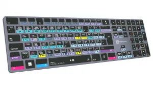 LogicKeyboard Bezdrôtová podsvietená klávesnica DaVinci Resolve TITAN – Windows UK angličtina 42458