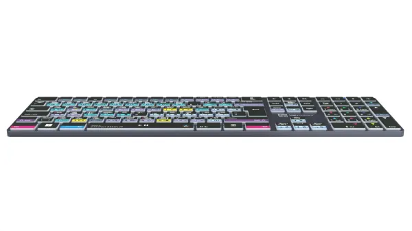 LogicKeyboard Bezdrôtová podsvietená klávesnica DaVinci Resolve TITAN – Windows UK angličtina 42458