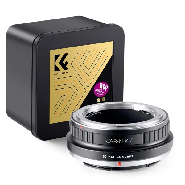 K&F Concept Vysoko presný adaptér objektívov K&F, antireflexný, K/AR-NIK Z 35583