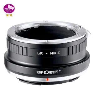 K&F Concept Vysoko presný adaptér objektívov K&F, antireflexný, L/R-NIK Z 35593