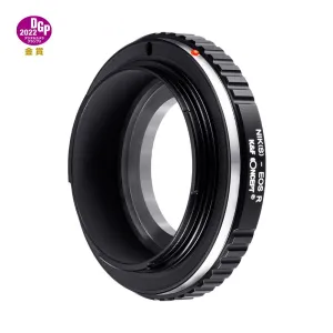 K&F Concept Vysoko presný adaptér objektívov K&F, antireflexný, NIK(S)-EOS R 35548