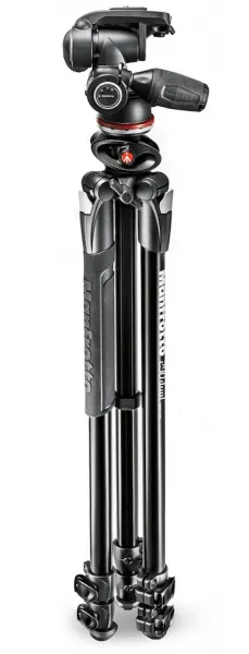 Manfrotto 290 Dvojitá hliníková trojdielna súprava statívov 44637