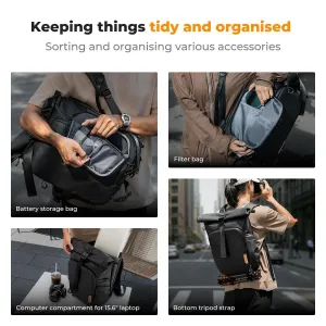 K&F Concept Batoh 20L Nature Wander 11 (čierny) 42367