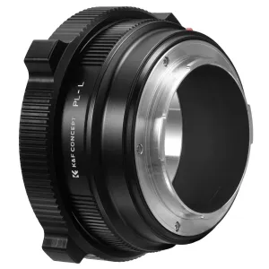 K&F Concept Vysoko presný adaptér objektívov PL-L, bajonetový adaptér 41889