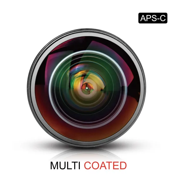 Meike 8mm F3.5 APS-C ultraširokouhlý objektív typu rybie oko s manuálnym zaostrovaním pre bajonet F 45089