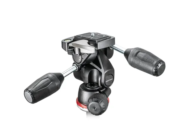 Manfrotto 3-cestná statívová hlava Mark II v Adapto s výsuvnými páčkami 43950