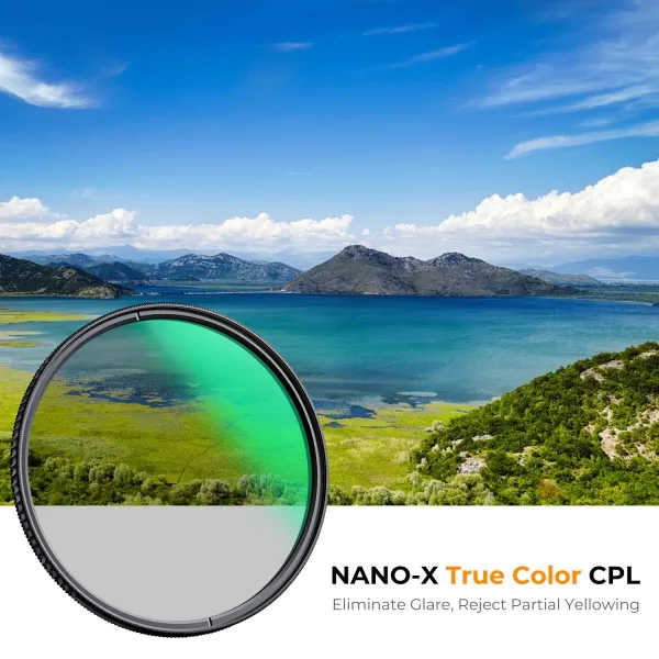 K&F Concept K&F 49MM CPL filter True Color kruhový polarizačný filter s 28 viacvrstvovými povrchovými úpravami pre objektívy fotoaparátu 35329