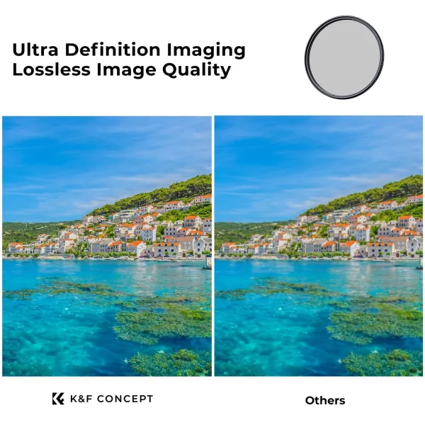 K&F Concept K&F 49MM CPL filter True Color kruhový polarizačný filter s 28 viacvrstvovými povrchovými úpravami pre objektívy fotoaparátu 35329
