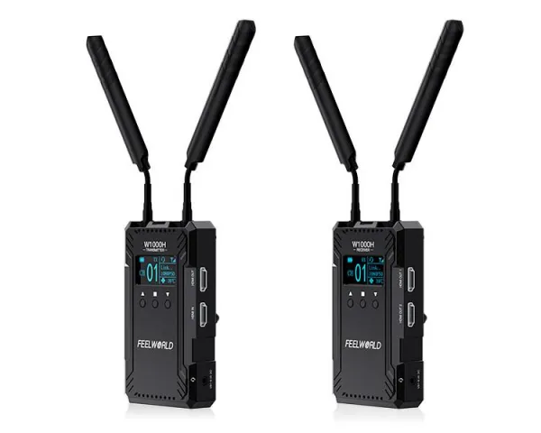 Feelworld Systém prenosu videa W1000H Dual HDMI Full Duplex Interkom Live Streaming 21628