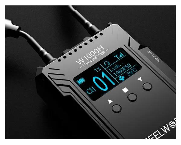 Feelworld Systém prenosu videa W1000H Dual HDMI Full Duplex Interkom Live Streaming 21628