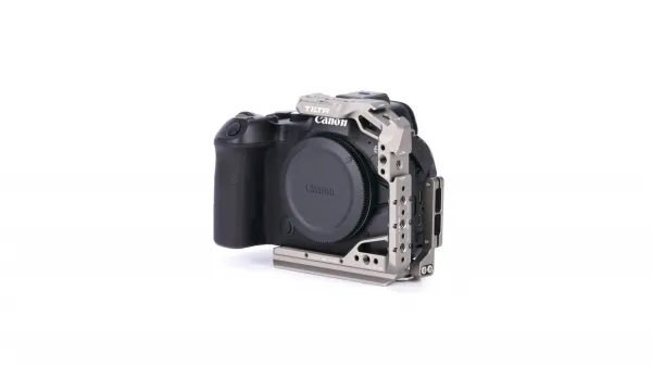 Tilta Polovičná klietka na fotoaparát pre Canon R6 Mark II – titánovo sivá 26462