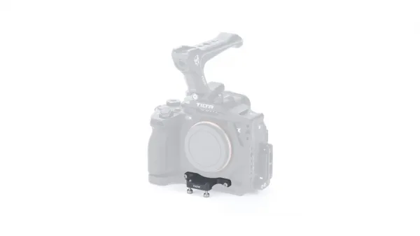 Tilta Podpora adaptéra objektívu PL na E pre Sony a7R V Half Cage – čierna 26477