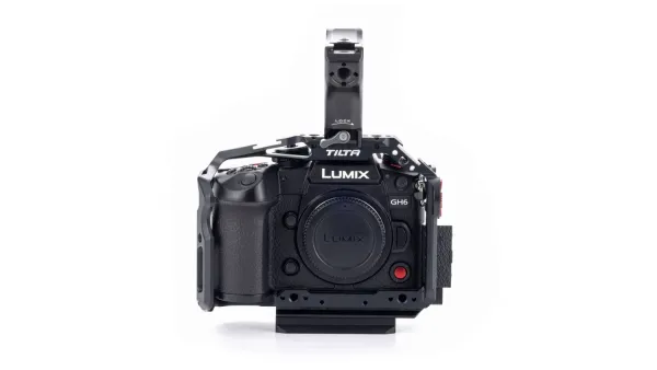 Tilta Klietka na fotoaparát pre základnú súpravu Panasonic GH6 – čierna 26193