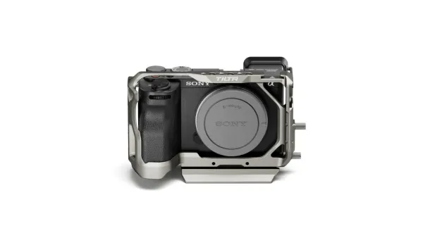 Tilta Kompletná klietka na fotoaparát pre Sony a6700 – titánovo sivá 28411