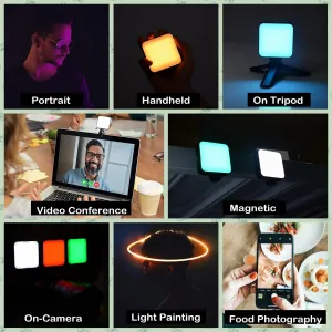K&F Concept 6W mini výplňové svetlo plnofarebné RGB 21898