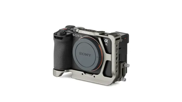 Tilta Polovičná klietka na fotoaparát pre Sony a7C II / a7C R - titánovo šedá 28471
