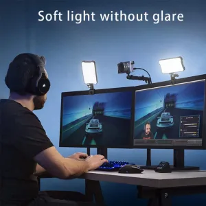 K&F Concept Dvojité farebné LED štvorcové vreckové výplňové svetlo 21909