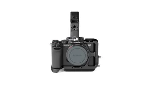 Tilta Polovičná klietka na fotoaparát pre Sony a7C II / a7C R Ľahká súprava – čierna 28408