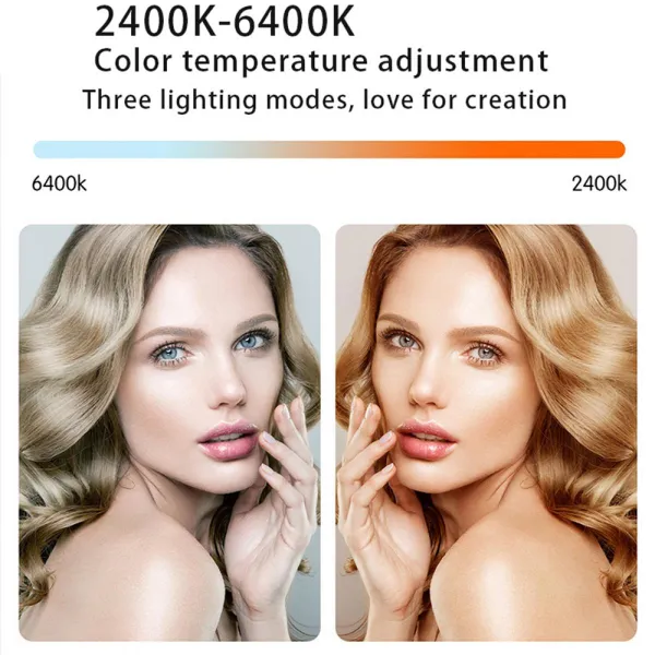 K&F Concept Dvojité farebné LED štvorcové vreckové výplňové svetlo 21909
