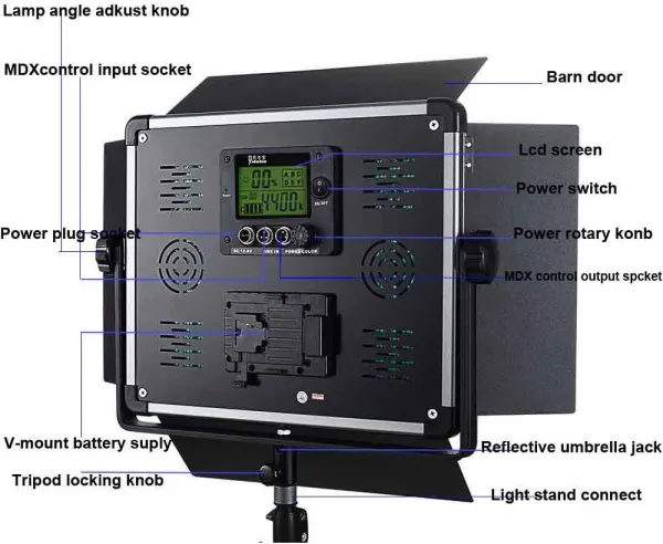 Dison Svetelný panel E2000II, 140W 11000 lúmenov – dvojfarebný 9588