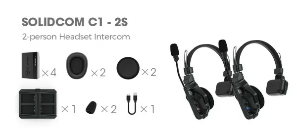 Hollyland Solidcom C1-2S (2x headset) 18976