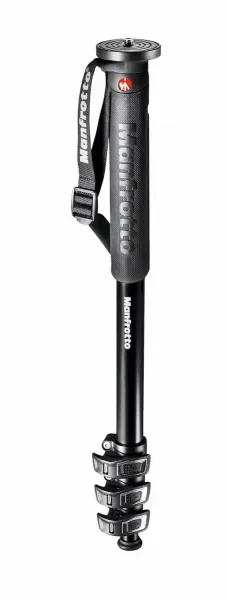 Manfrotto XPRO 4-sekčný fotografický monopod, hliníkový s Quick power lock 21076