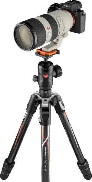 Manfrotto Befree GT Carbon Navrhnuté pre Sony Alpha 23628
