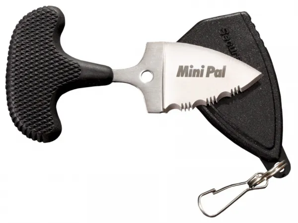 Nôž tlačný s pevnou čepeľou COLD STEEL Mini Pal CS43NSK - strieborný
