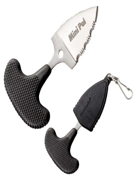 Nôž tlačný s pevnou čepeľou COLD STEEL Mini Pal CS43NSK - strieborný