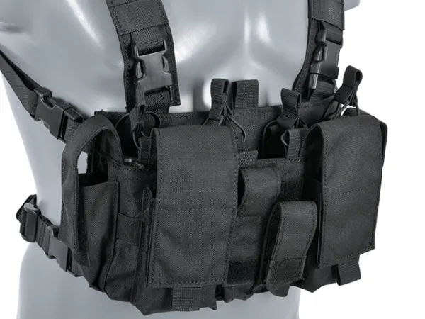 Nosič taktický hrudný 8FIELDS Patrol Chest Rig - multicam black