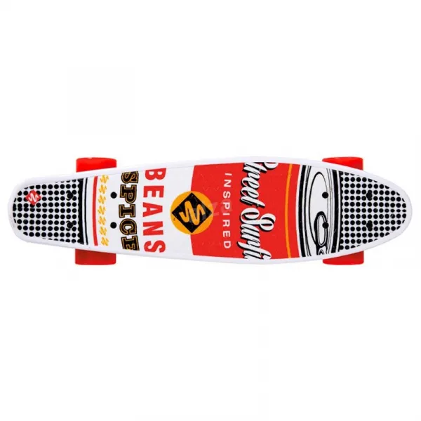 Pennyboard STREET SURFING POP BOARD Souper Black Dot 100kg 5+ 55cm BLK