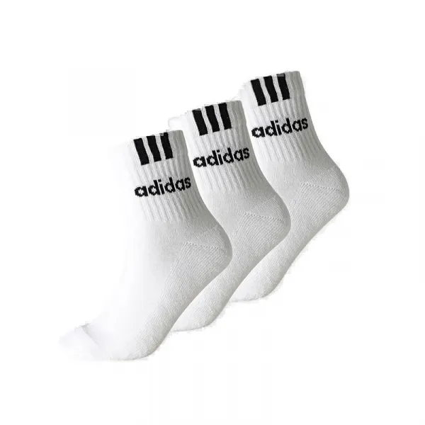Ponožky ADIDAS CUSH HALF CRW C 3S LIN 3 PACK-WHITE WHITE WHITE