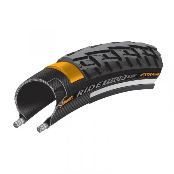 Plášť na bicykel CONTINENTAL Ride Tour Reflex - 700x37c