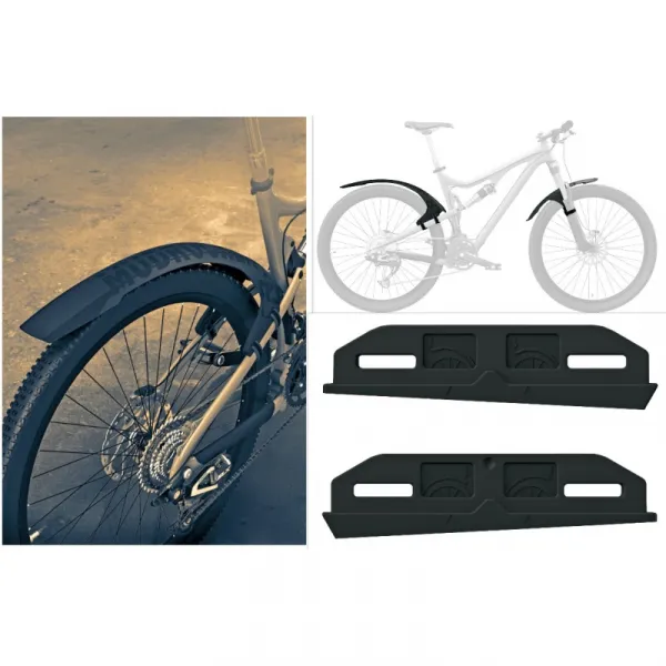 Blatník na bicykel SKS GERMANY Sada blatníků Mudrocker