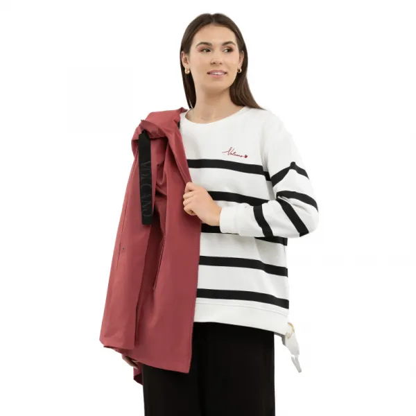 Dámsky kabát VOLCANO J-TWIGGY-401-PINK