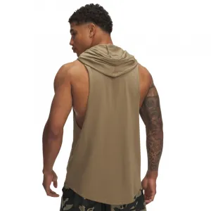 Pánske tielko UNDER ARMOUR PROJECT ROCK Wire SL HD-BRN