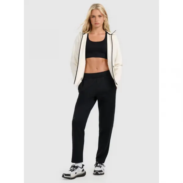 Dámska mikina so zipsom 4F SWEATSHIRT F2260-WAW25TSWSF2260-11S-OFF WHITE