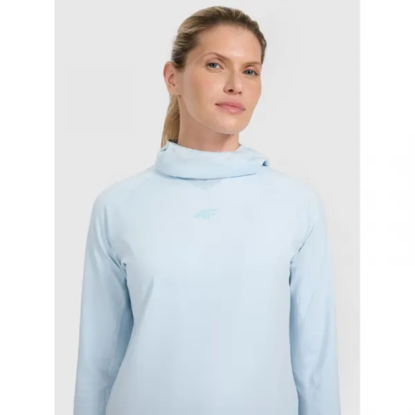 Dámske termo tričko s dlhým rukávom 4F BRUSHED UNDERWEAR F094-WAW25UBRUF094-34S-LIGHT BLUE