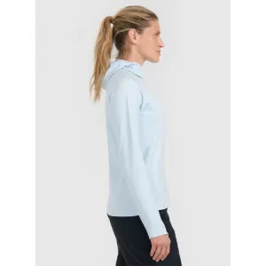 Dámske termo tričko s dlhým rukávom 4F BRUSHED UNDERWEAR F094-WAW25UBRUF094-34S-LIGHT BLUE