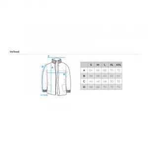 Pánska bunda s kapucňou OMBRE Jacket OM-JALP-0206 V-3 dark gray gray